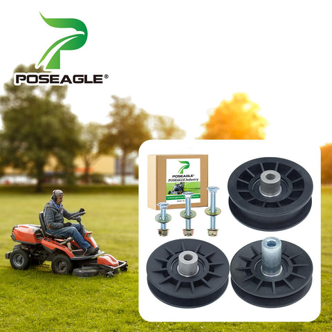POSEAGLE polea 532194326 v-groove detalle, garantiza correcta tracción