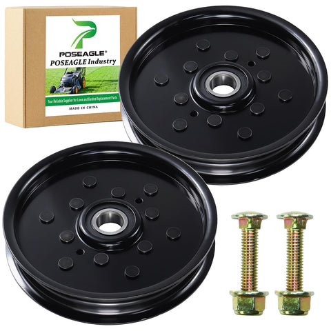 POSEAGLE polea AUC16698 vista frontal, ajuste preciso para John Deere