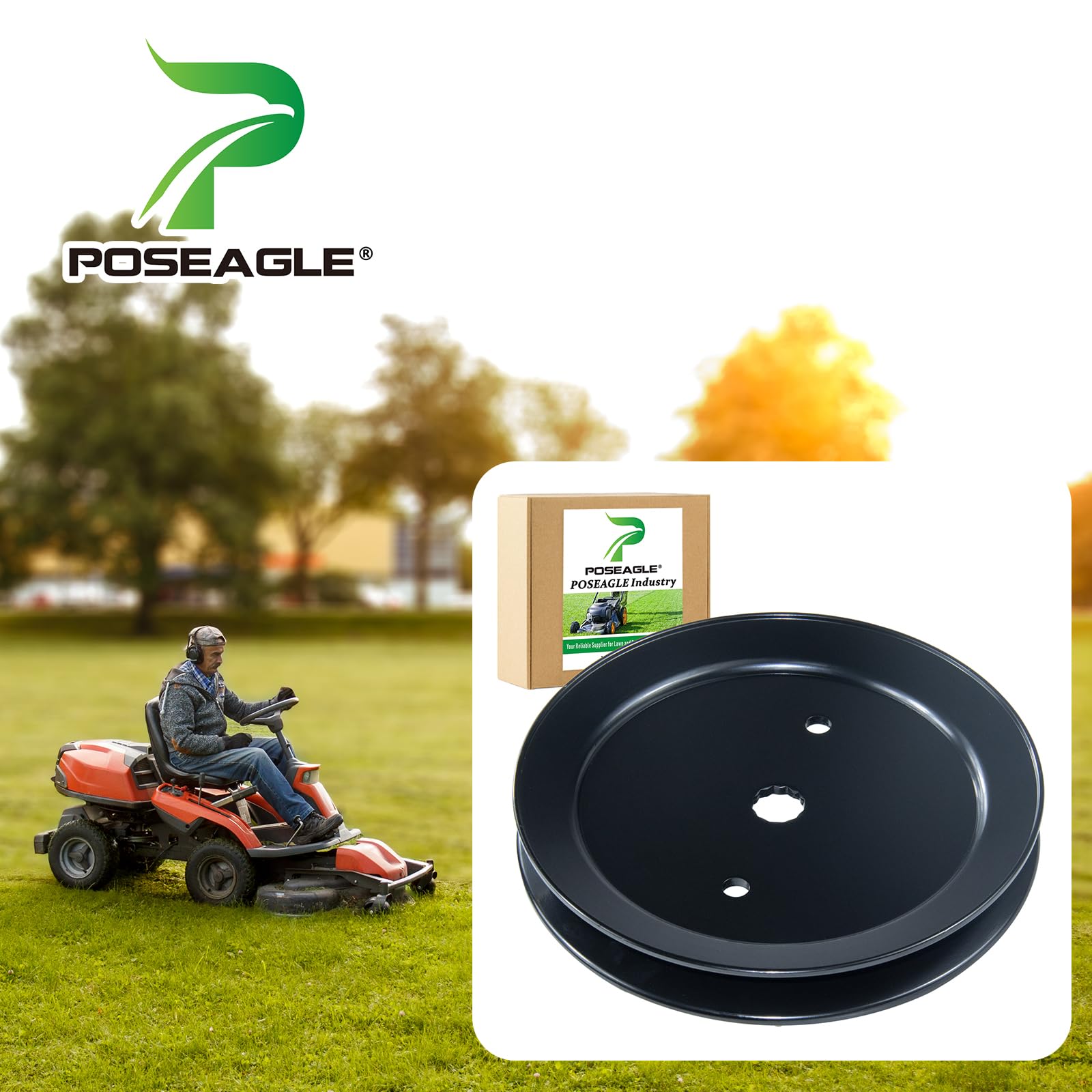 POSEAGLE detalle del acero indicando resistencia y durabilidad