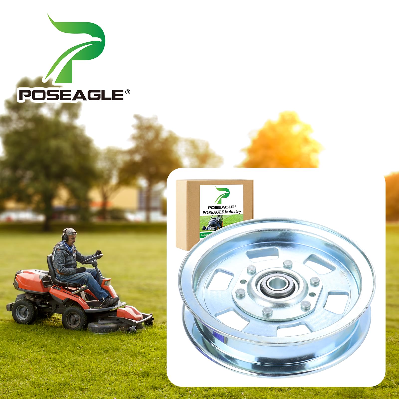 POSEAGLE primer plano del mecanizado para rotación suave y preciso