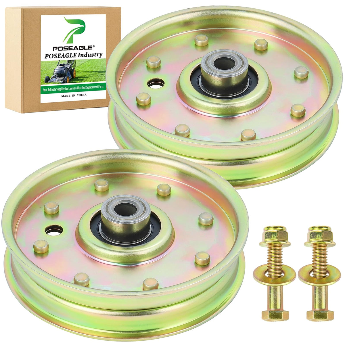 POSEAGLE polea frontal pack mostrando ajuste preciso y compatibilidad