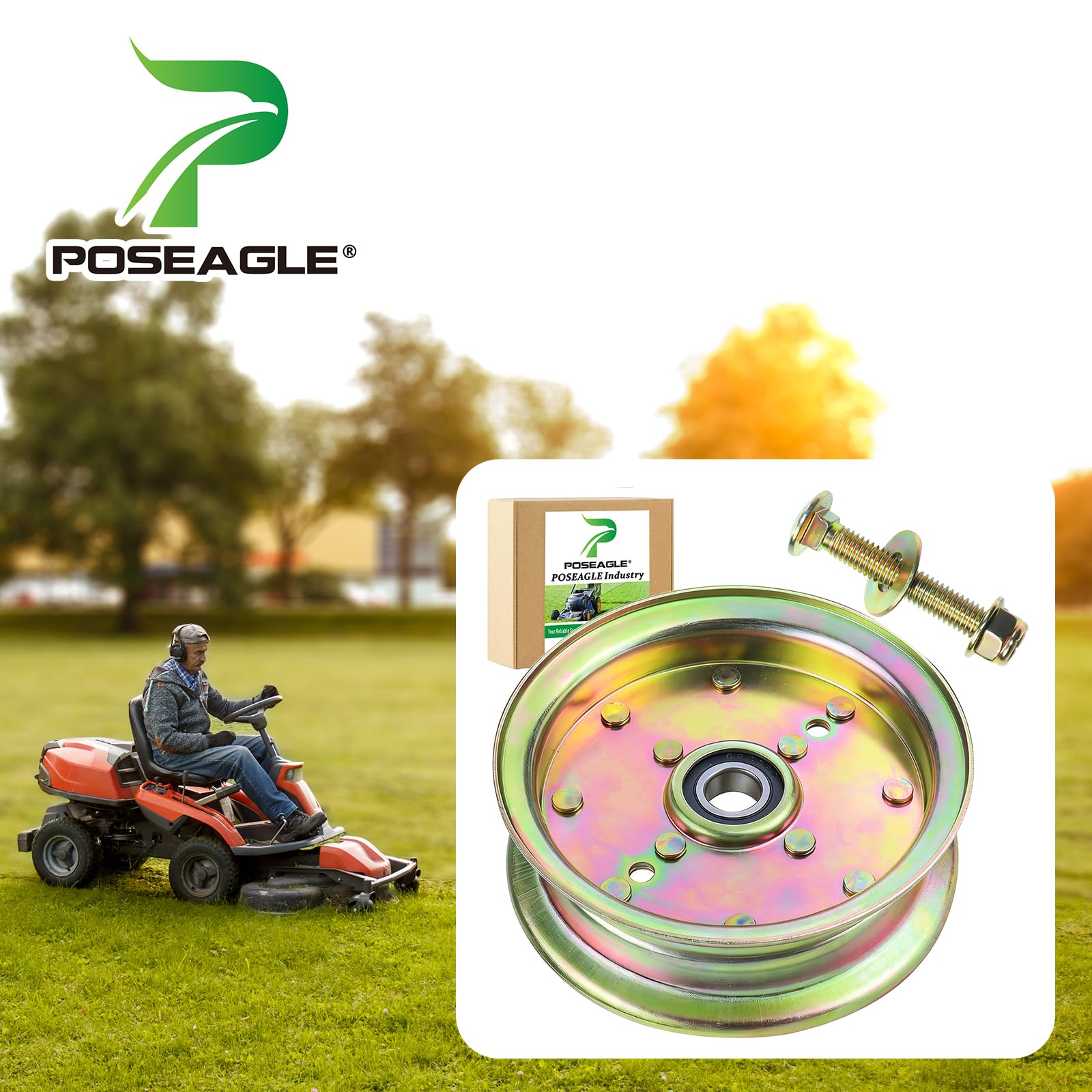POSEAGLE detalle lateral mostrando perfil y grosor resistente