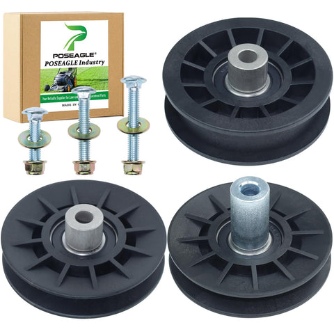 POSEAGLE paquete frontal del kit de poleas idler para reemplazo rápido