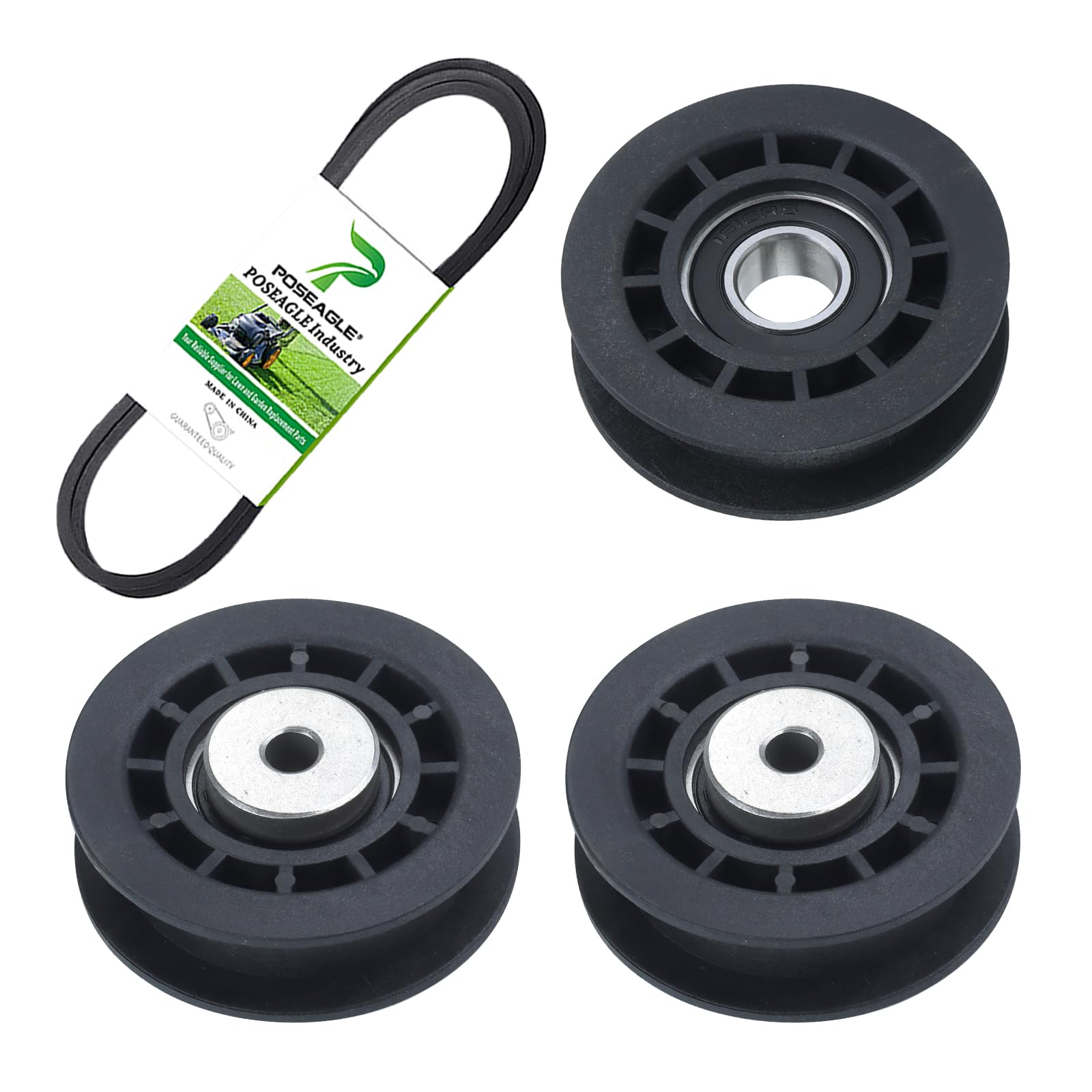 POSEAGLE empaque frontal del kit, lista de piezas y beneficio de compatibilidad