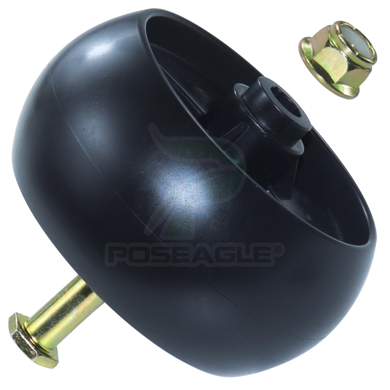POSEAGLE rueda junto a regla para comparar escala y tamaño exacto