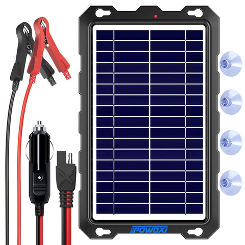 POWOXI panel frontal montado en coche mostrando robustez y mantenimiento sencillo