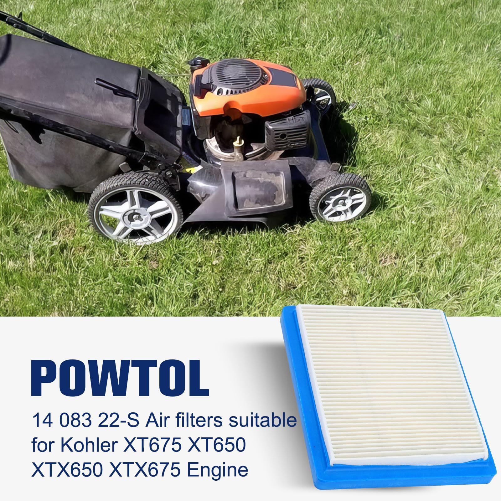 Powtol detalle de plegado y textura que mejora filtrado eficaz