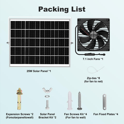 pqins paquete con todos los accesorios y tornillería listos para montaje