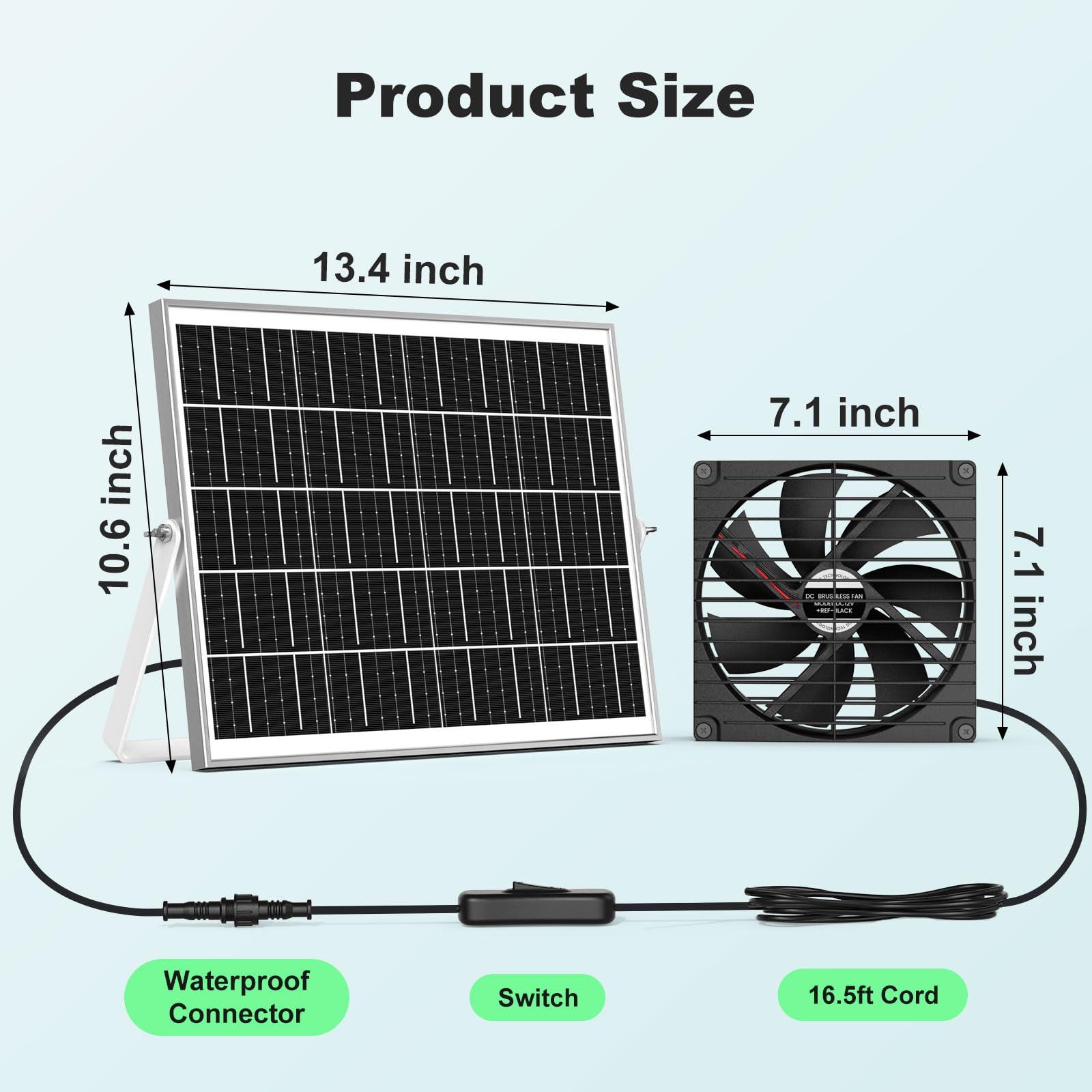 pqins panel solar monocristalino en primer plano para máxima captación