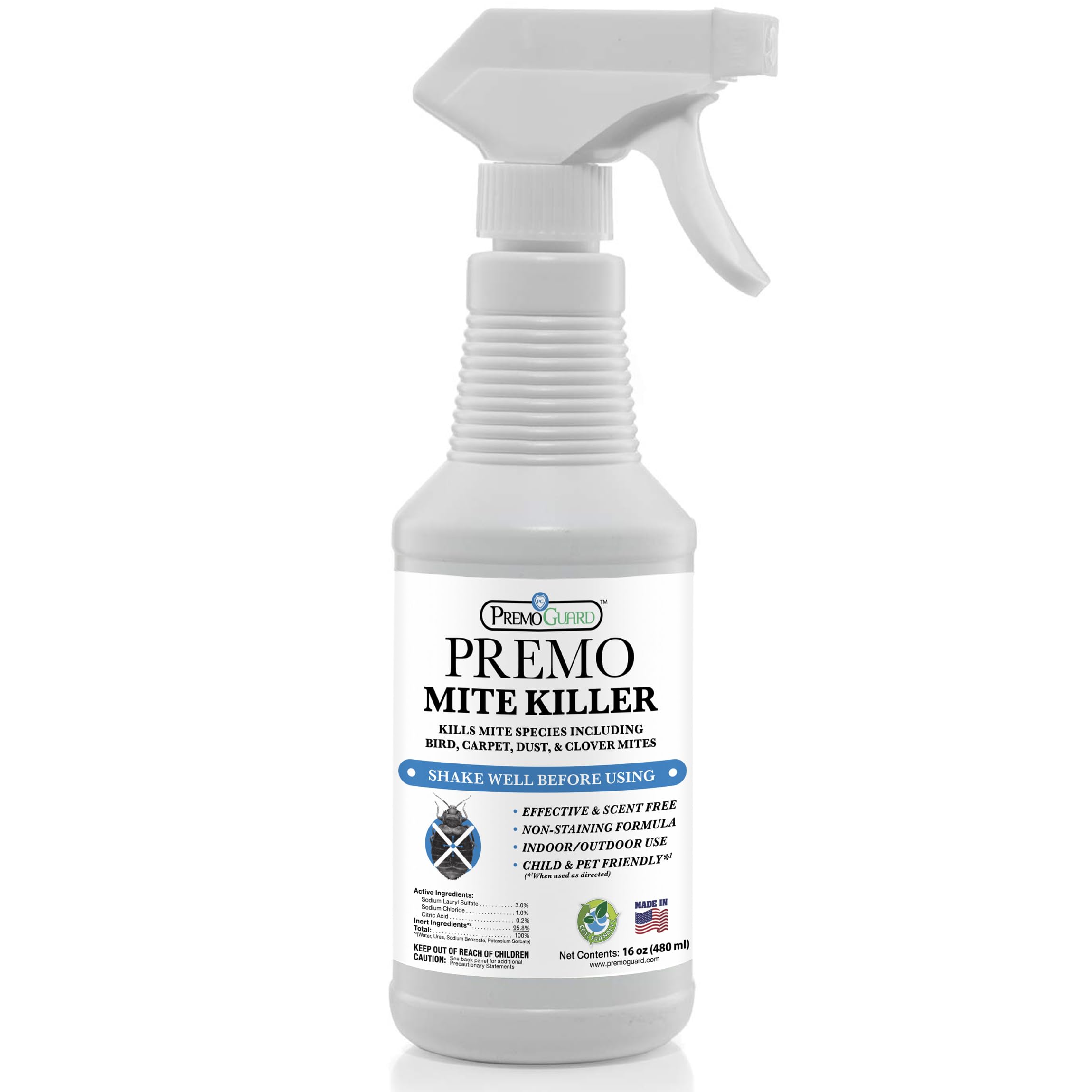 Premo Guard frontal del envase mostrando etiqueta y formato seguro
