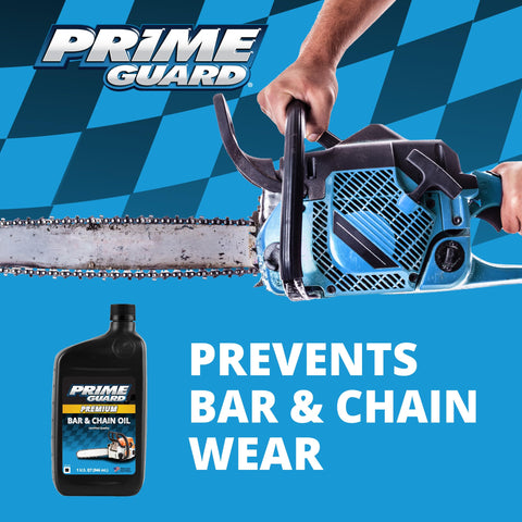 Prime Guard gota de aceite destacando viscosidad y adherencia efectiva