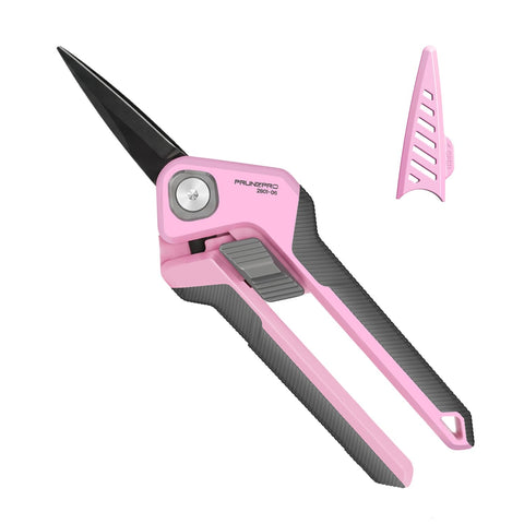 PrunePro tijeras frontal con empaque mostrando calidad profesional