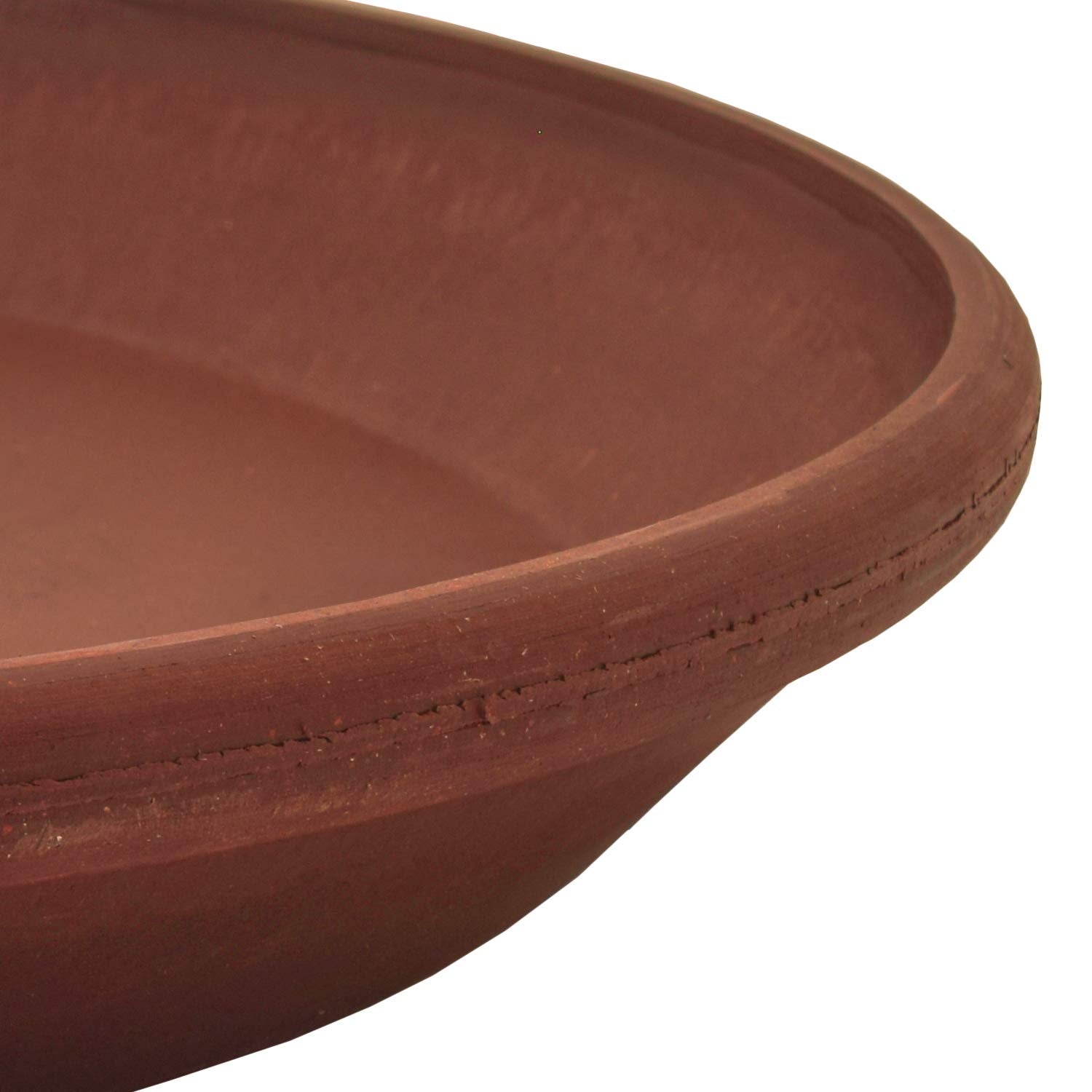 PSW Pot Collection plato en uso bajo maceta protegiendo superficie