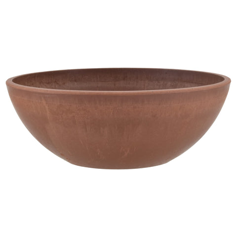 PSW Pot Collection vista frontal de la maceta terra cotta, aporta estilo y ligereza