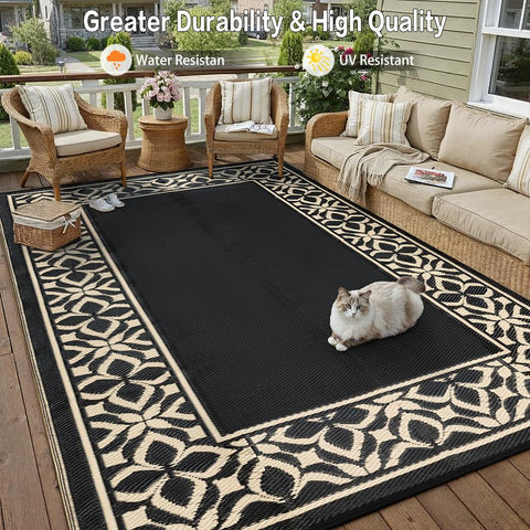 PureCozy alfombra junto a piscina, resistente al agua y al sol
