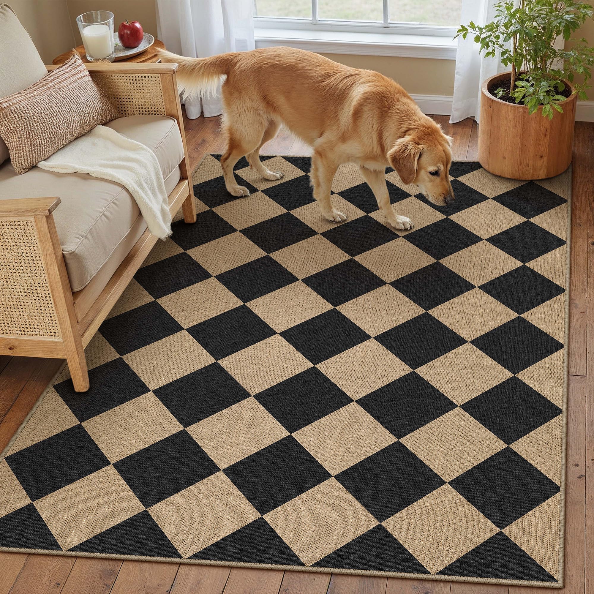 PureCozy alfombra en cocina mostrando resistencia a tránsito y limpieza sencilla