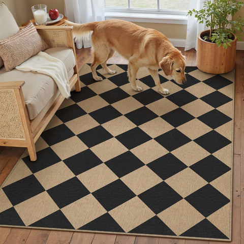 PureCozy alfombra en cocina mostrando resistencia a tránsito y limpieza sencilla