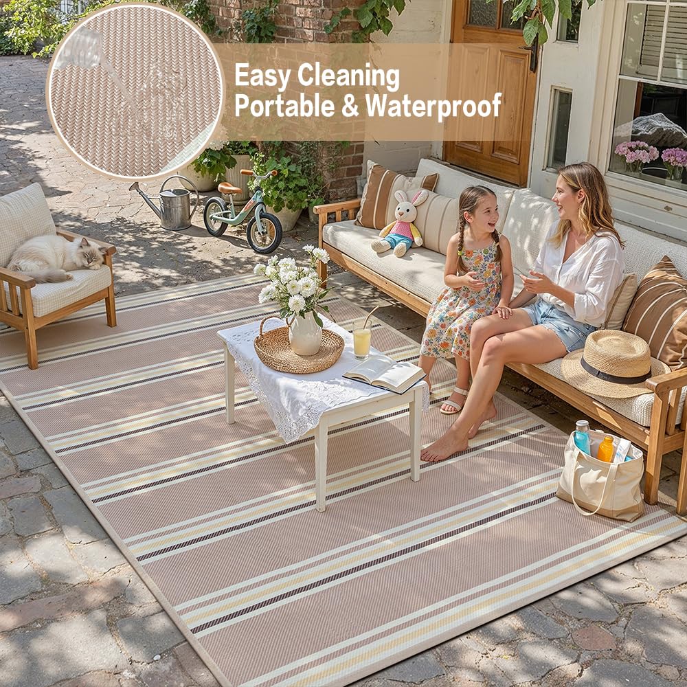 PureCozy alfombra 6x9 junto a una silla para comparar escala y cobertura