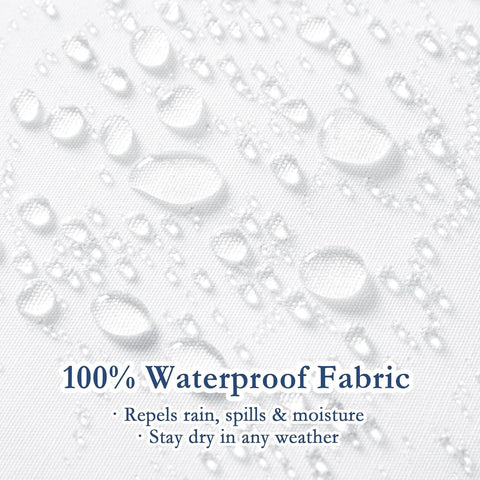 puredown primer plano de la textura impermeable de la funda que evita la humedad
