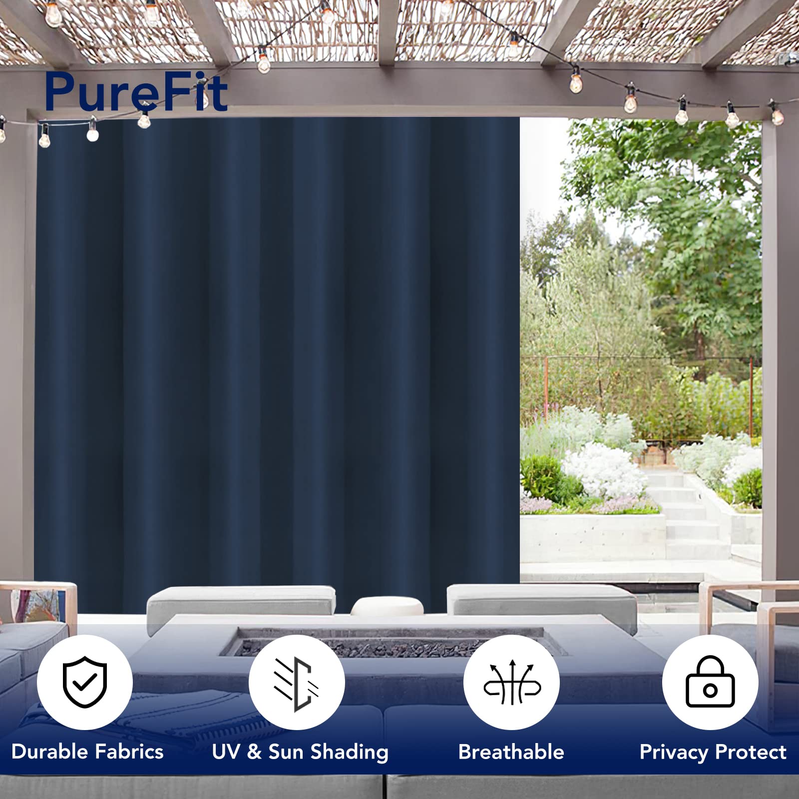 PureFit detalle de ojal plateado antióxido para instalación fácil