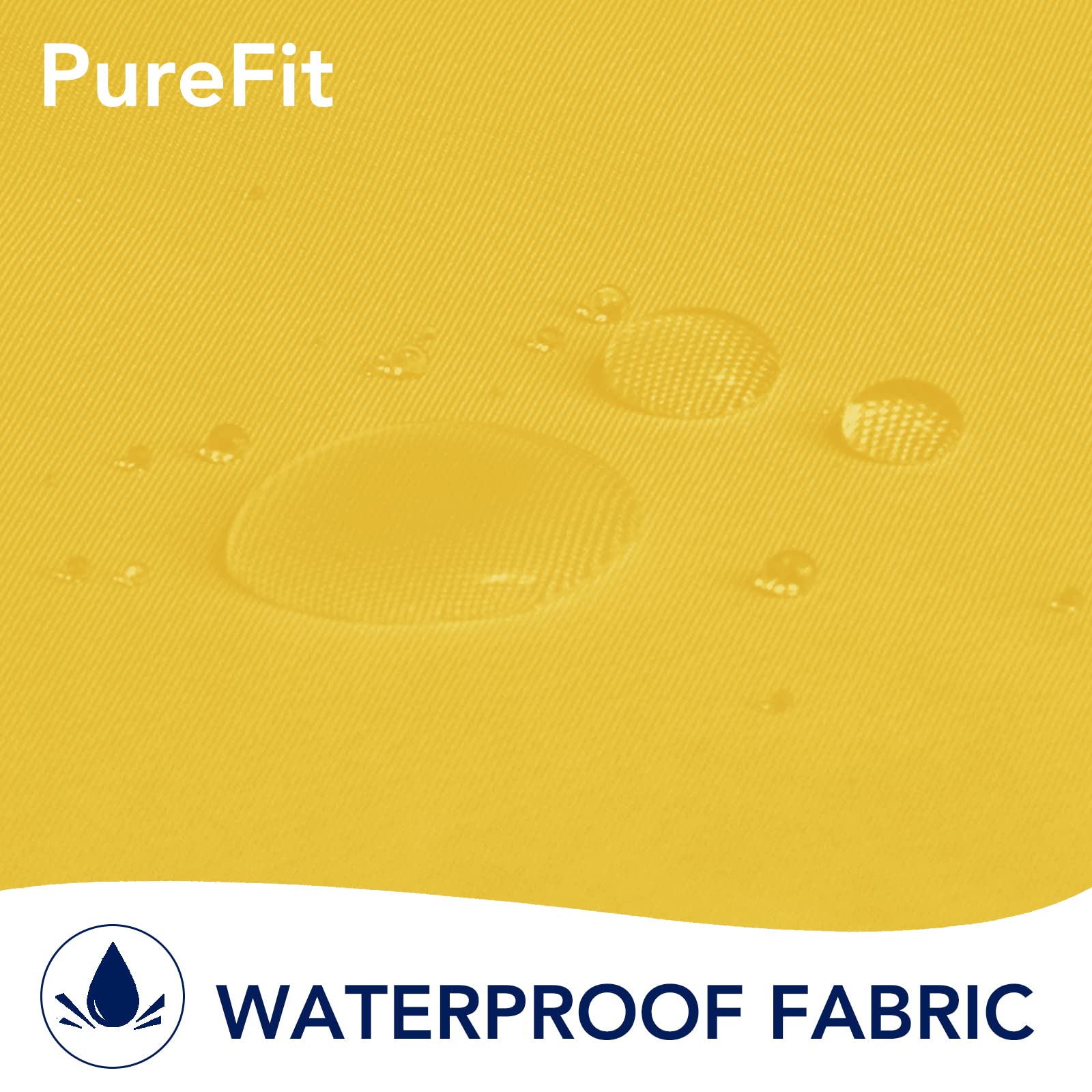 PureFit detalle de ojales plateados anticorrosión, fácil instalación