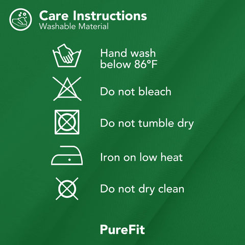 PureFit cortina en lavadora y secadora para cuidado sencillo y color estable