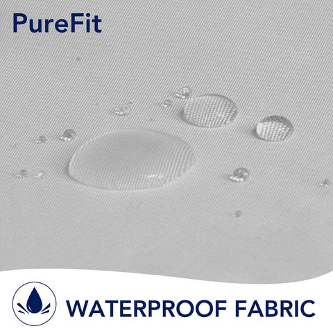 PureFit detalle de ojales metálicos antipoxidación y fácil instalación