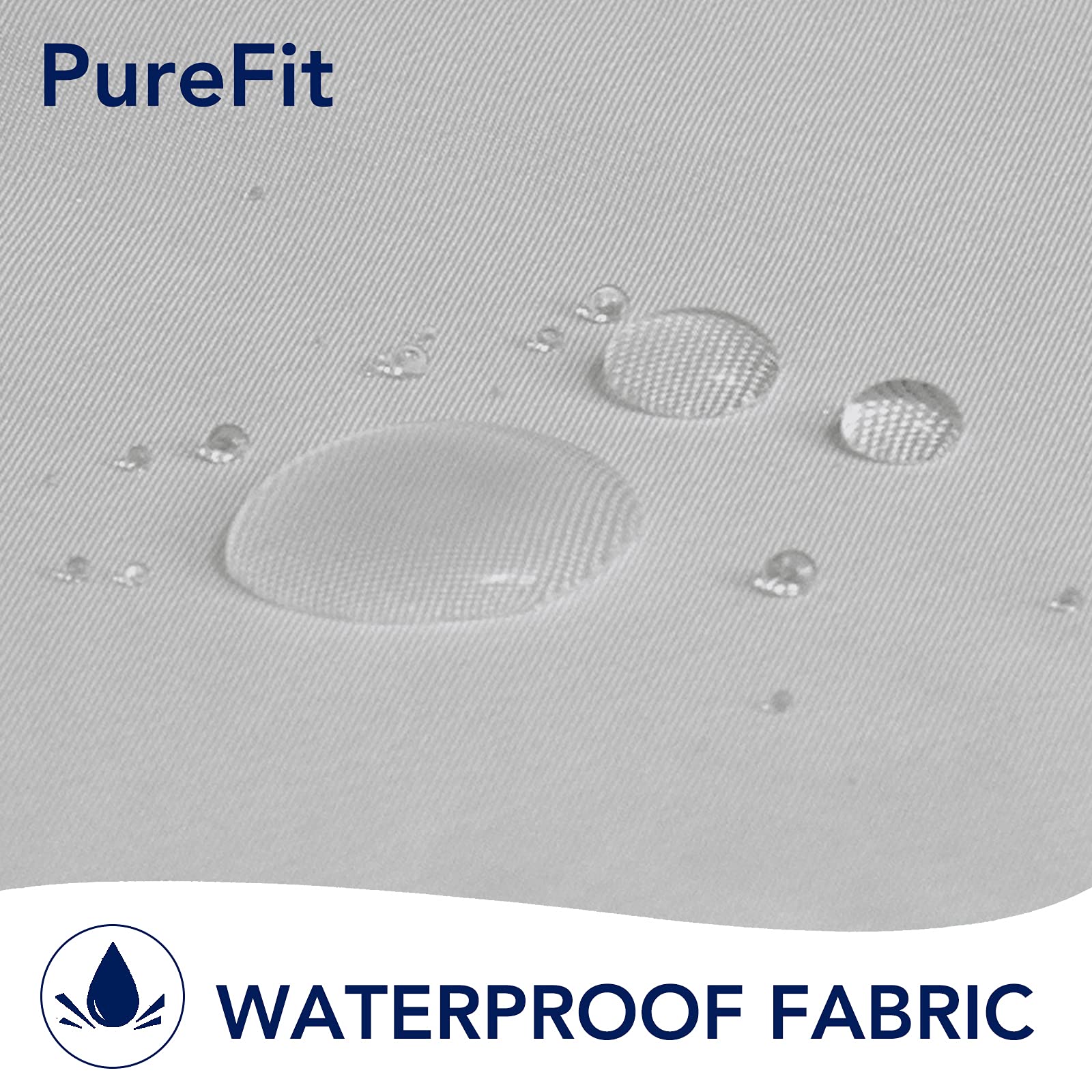 PureFit ojales metálicos plateados resistentes al óxido para instalación segura
