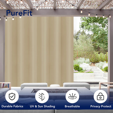 PureFit ojales metálicos resistentes que facilitan instalación