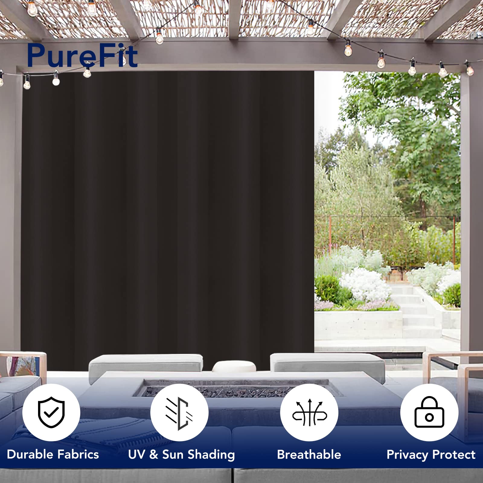PureFit ojetes plateados resistentes a la corrosión para montaje seguro