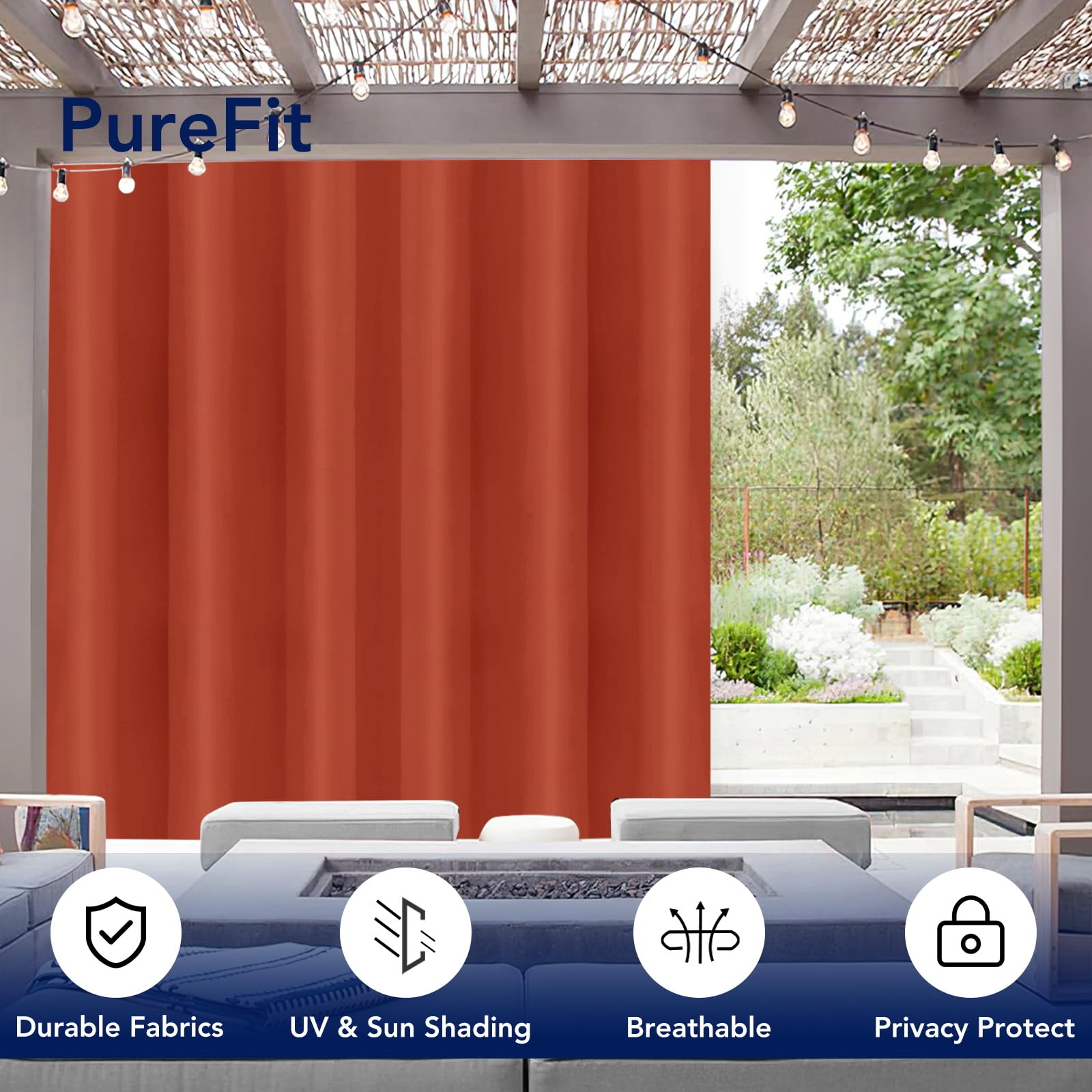 PureFit ojales plateados anti óxido que facilitan instalación resistente