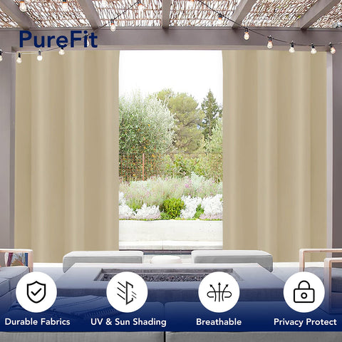 PureFit textura del tejido que ofrece privacidad y paso de aire