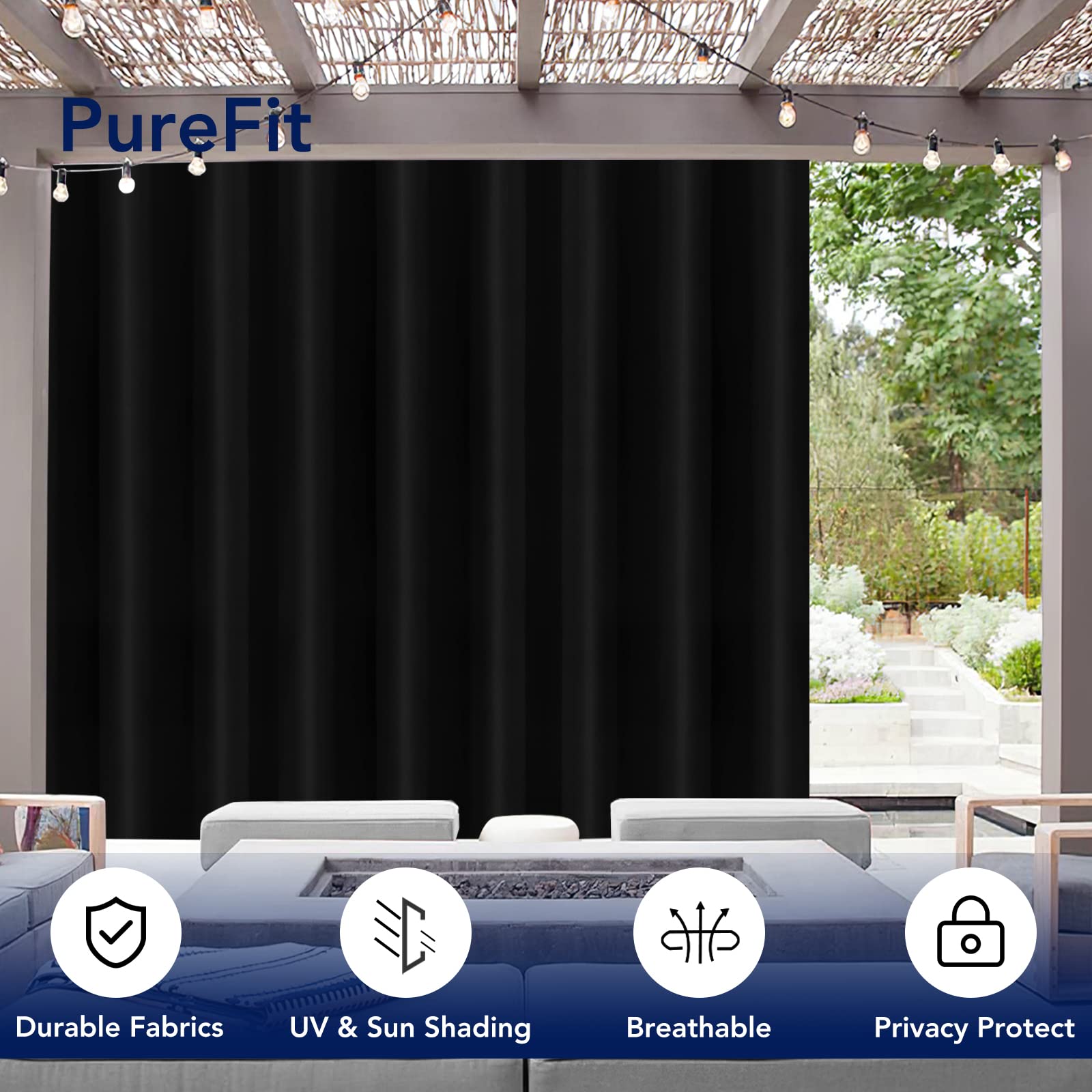 PureFit textura de tela resistente que mejora la privacidad