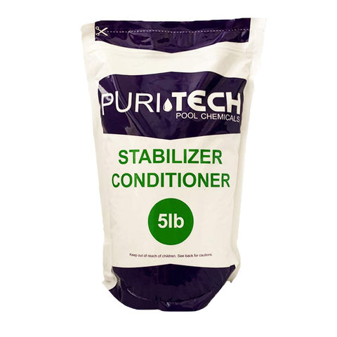 Puri Tech frente del envase mostrando cantidad y marca, fácil identificación y almacenamiento