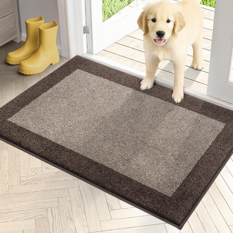 PURRUGS felpudo frontal 24x36 mostrando diseño y colores y limpieza eficiente