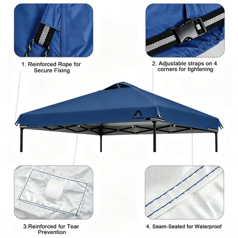 Pututoc textura 420D Oxford con recubrimiento PU resistente al agua