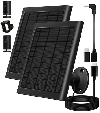 PUUQII panel frontal mostrando placa solar y beneficio de carga continua