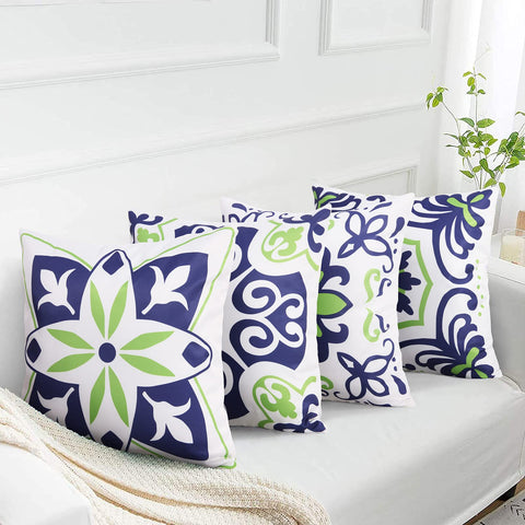 Pyonic conjunto en jardín estilo farmhouse boho creando ambiente acogedor