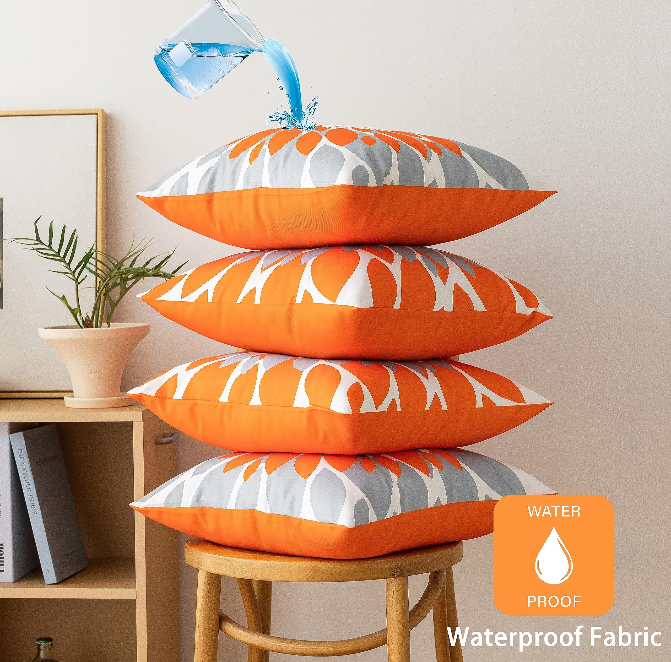 Qahing conjunto en patio realzando decoración y resistencia