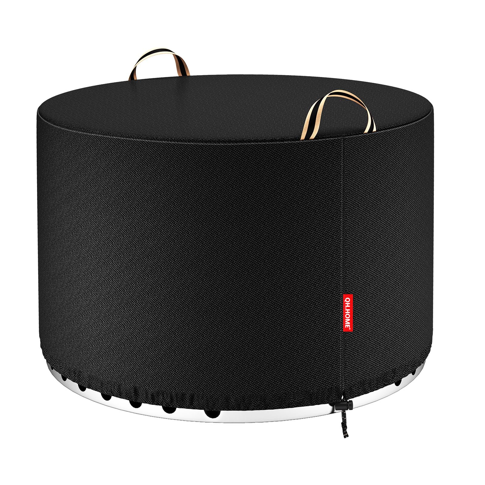 QH.HOME funda frontal cubriendo Solo Stove Yukon, protección completa contra agua