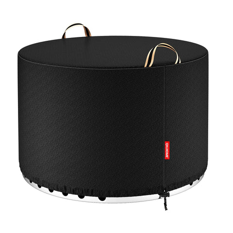 QH.HOME funda frontal cubriendo Solo Stove Yukon, protección completa contra agua
