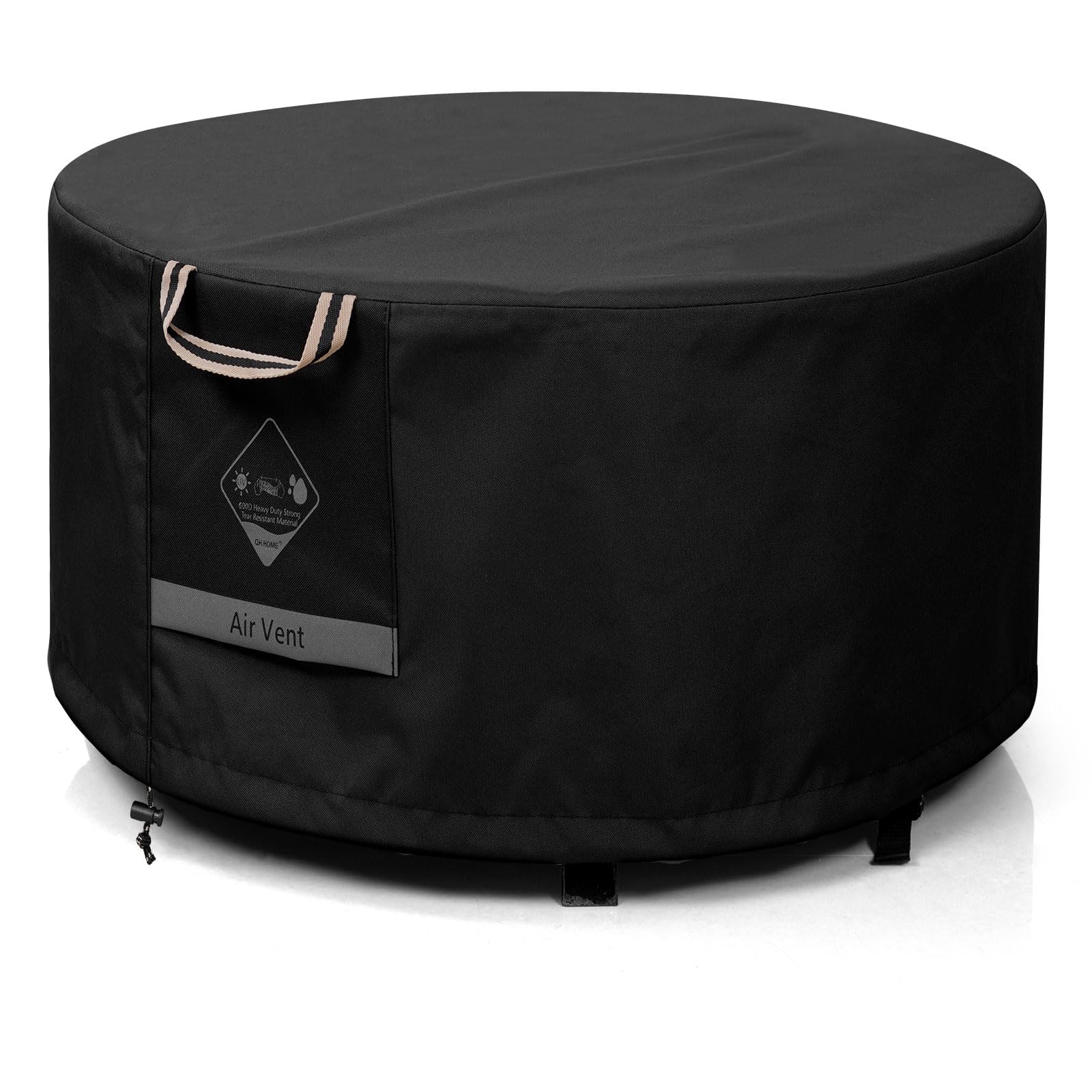 QH.HOME funda frontal para fire pit 36" protegiendo contra lluvia