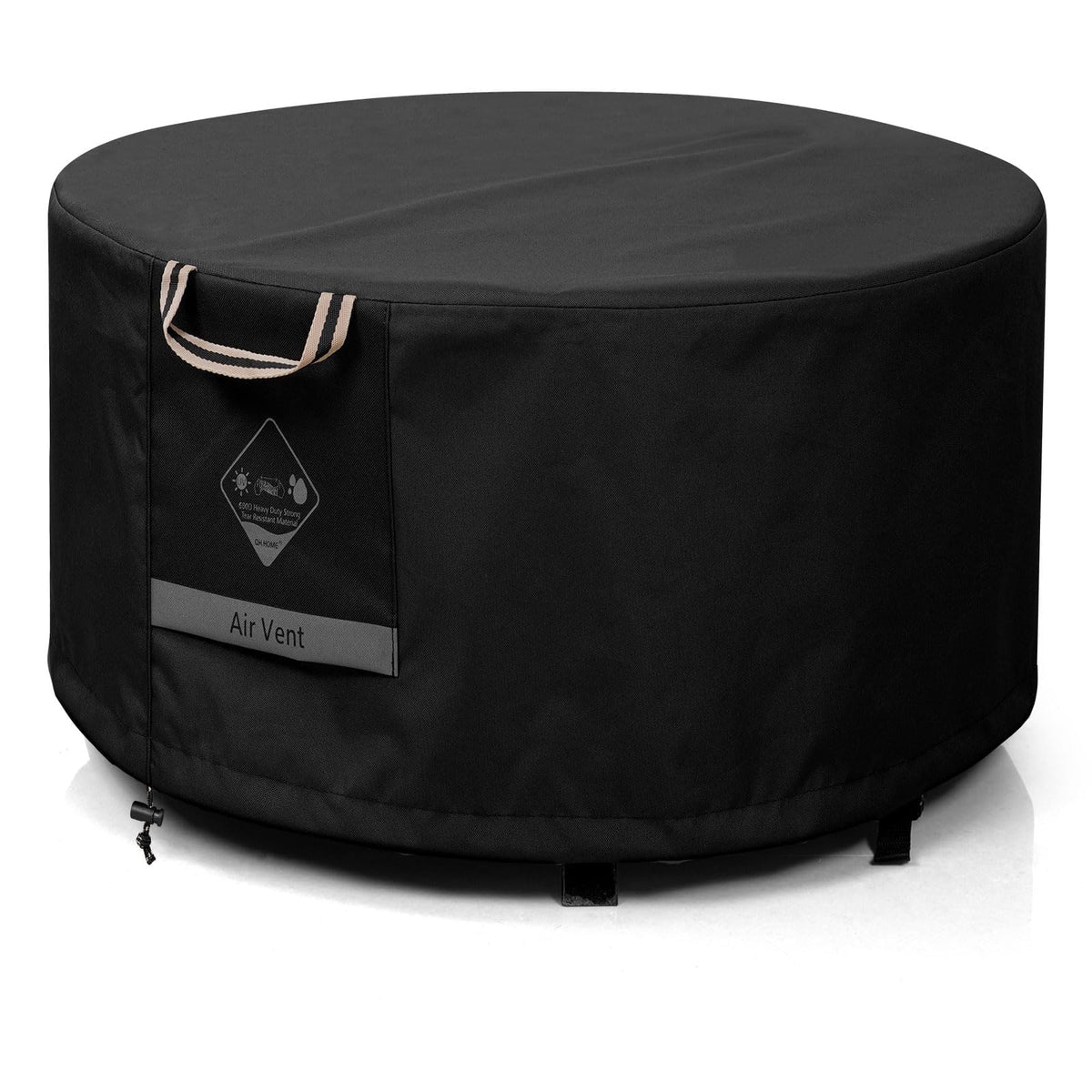 QH.HOME funda frontal para fire pit 36" protegiendo contra lluvia