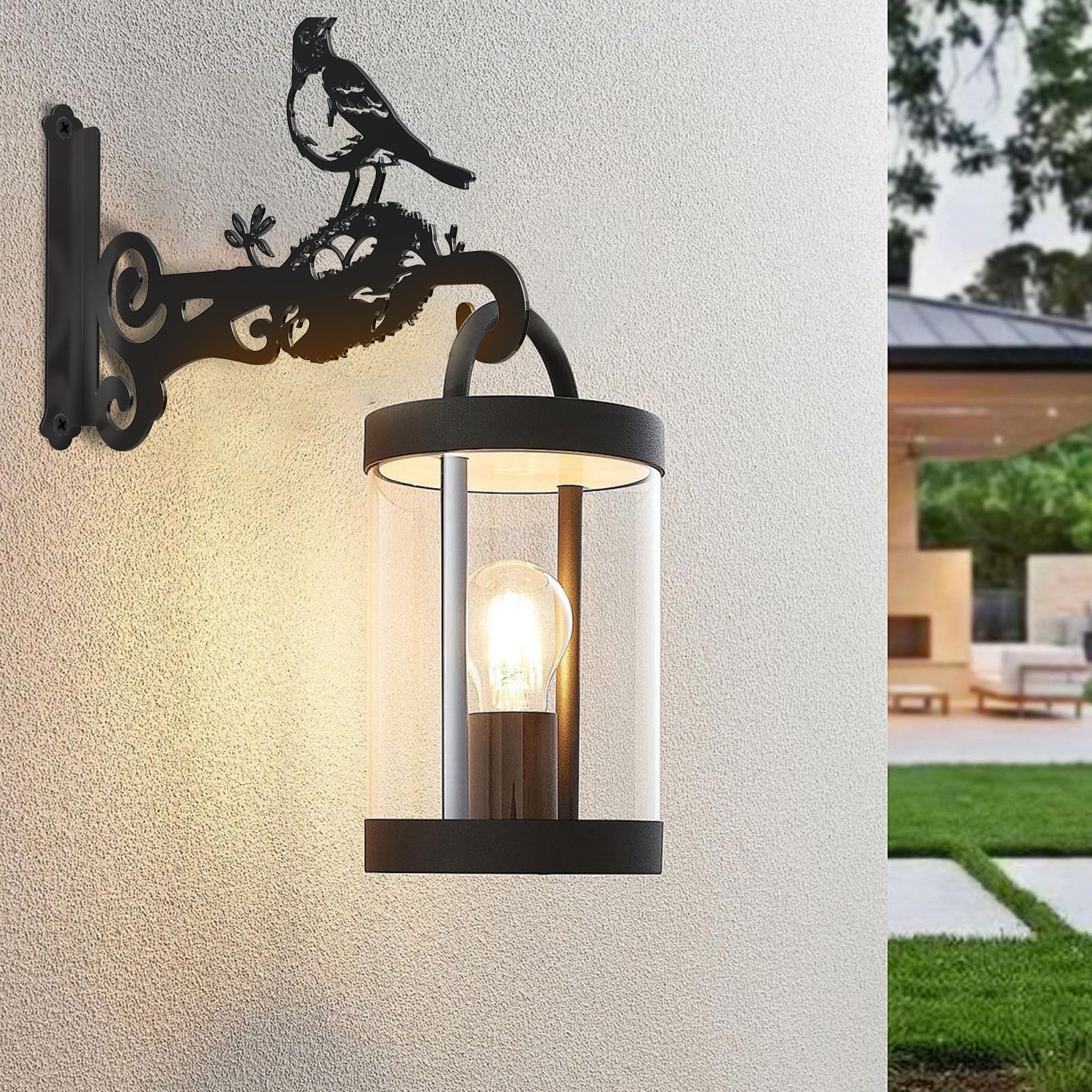 Qiaomeiysp primer plano del patrón de pájaro, aporta encanto decorativo