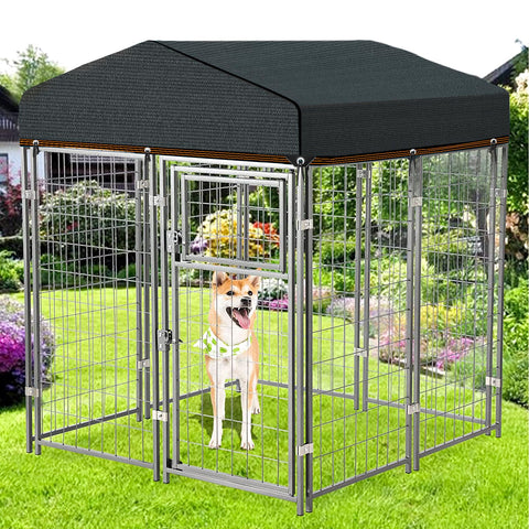 QLOFEI malla instalada en pérgola creando sombra cómoda en patio