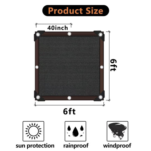 QLOFEI primer plano de textura transpirable y resistencia al calor