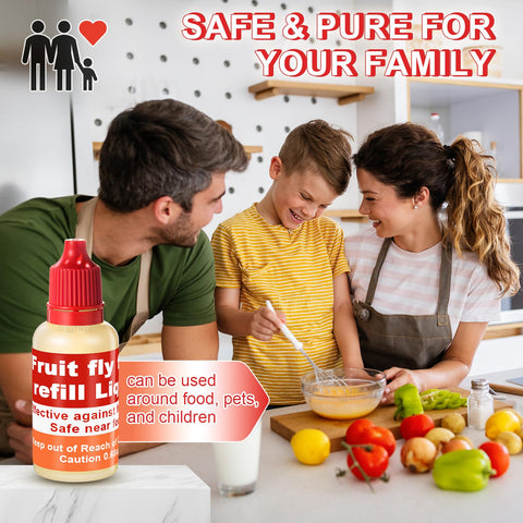 Qualirey envase colocado en cocina junto a frutero mostrando protección del área