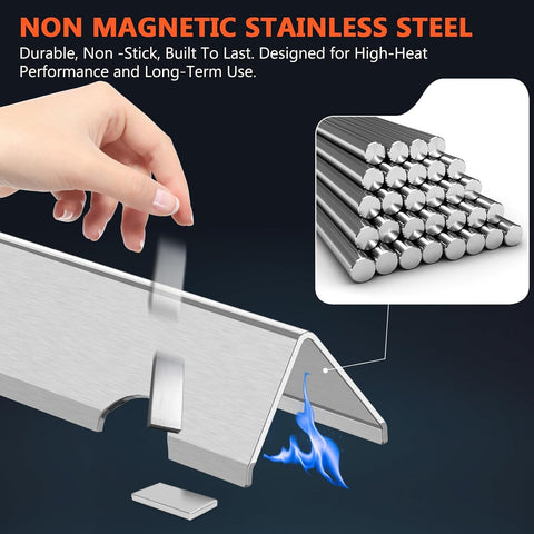 QuliMetal deflector cerca para apreciar acabado y fácil limpieza