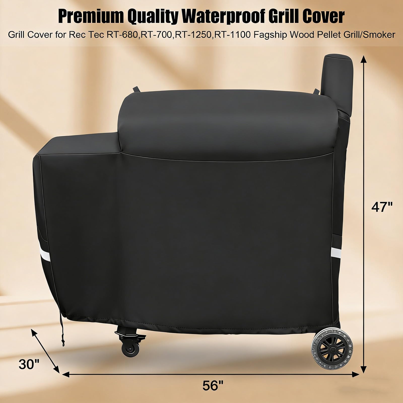 QuliMetal primer plano tela 600D resistente e impermeable