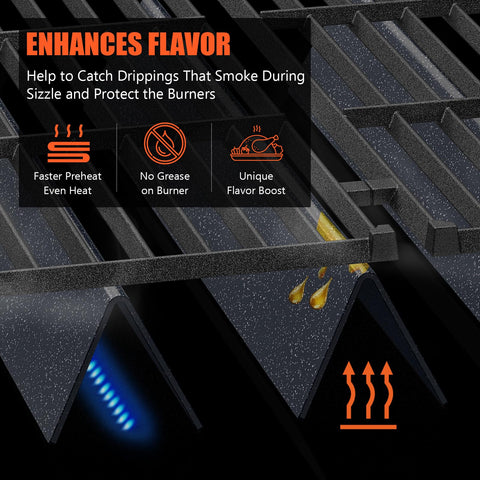 QuliMetal escena de asado mostrando sabor ahumado y protección de quemadores